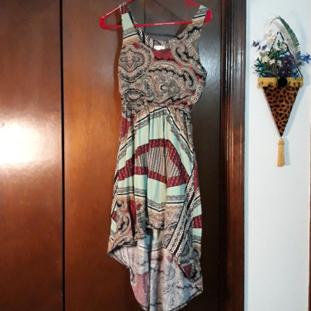 🍂4 for $10🍂 Patterned hilo summer dress